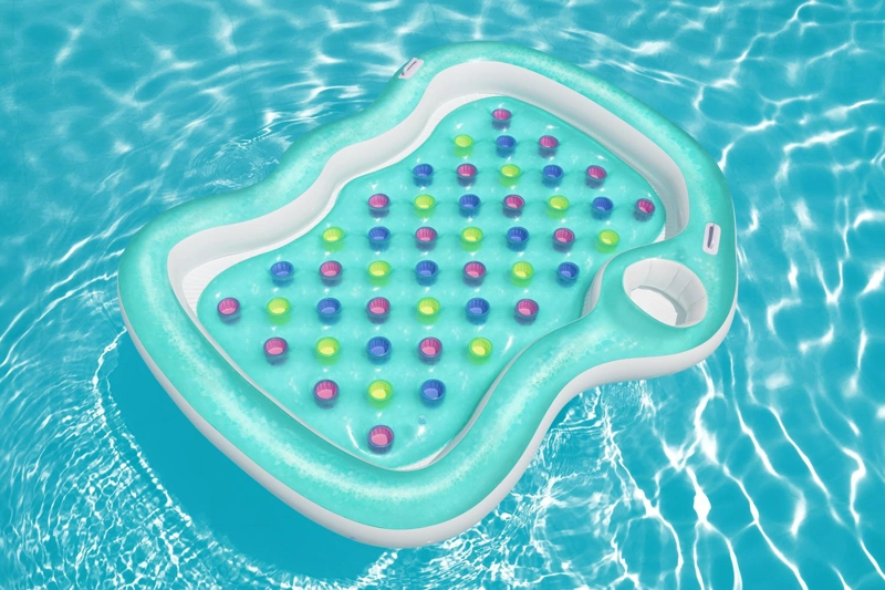 FLOTADOR REPOSERA INFLABLE DOBLE 2.24M X 1.74M BESTWAY - 2
