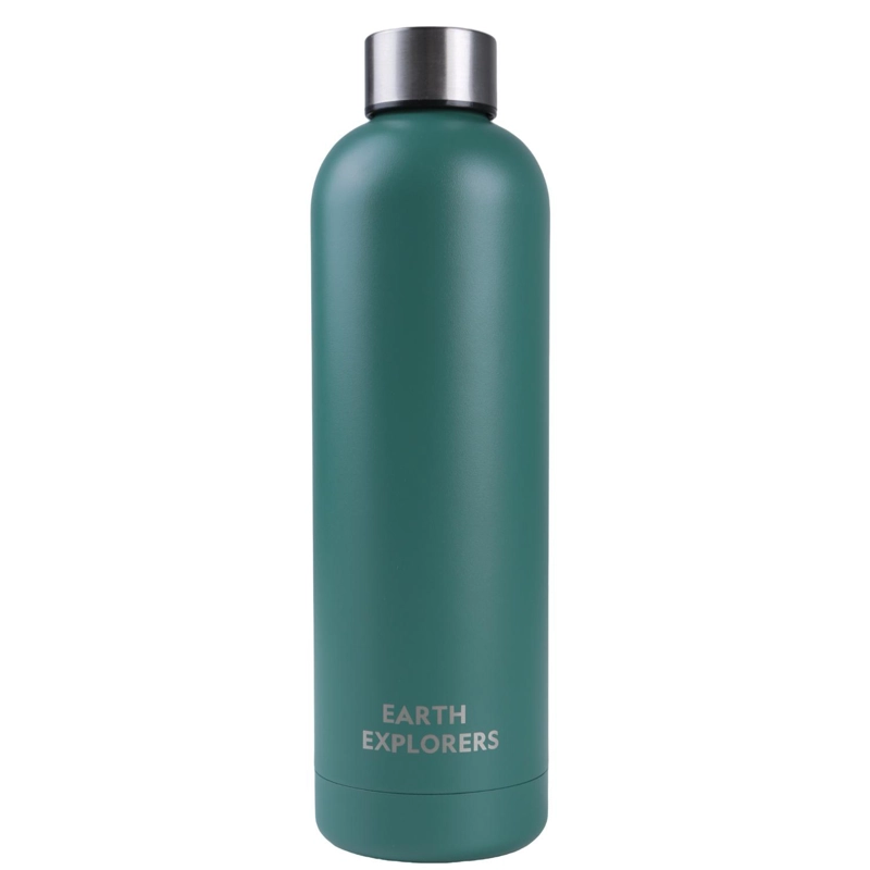 BOTELLA METALICA TE RMICA BOCA ANGOSTA 750ML VERDE - 3