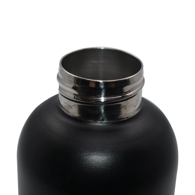 BOTELLA METALICA TE RMICA BOCA ANGOSTA 500ML NEGRA - 3