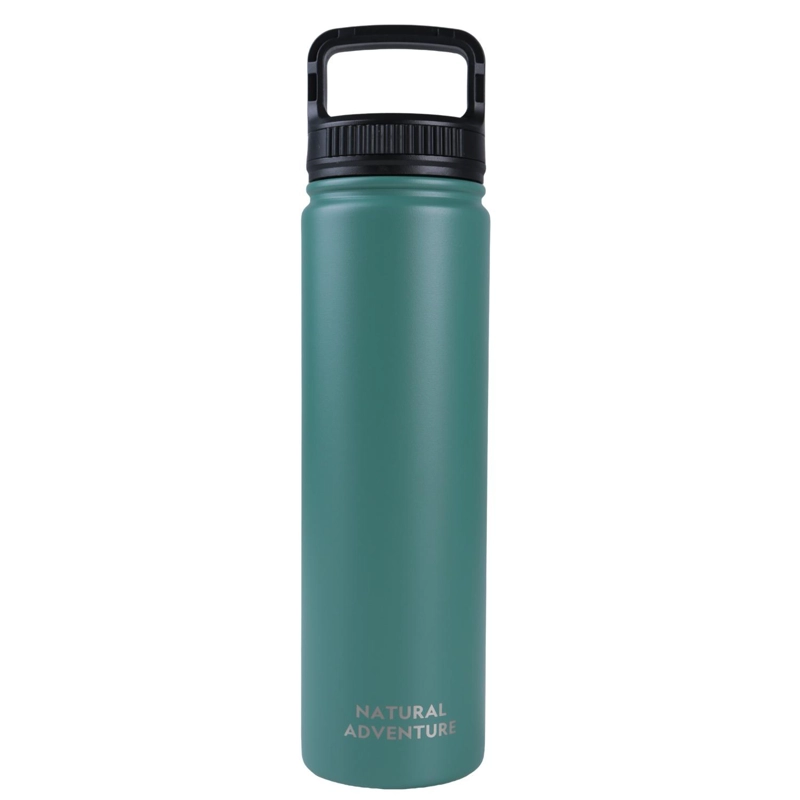 BOTELLA METALICA TE RMICA BOCA ANCHA 750ML VERDE - 3
