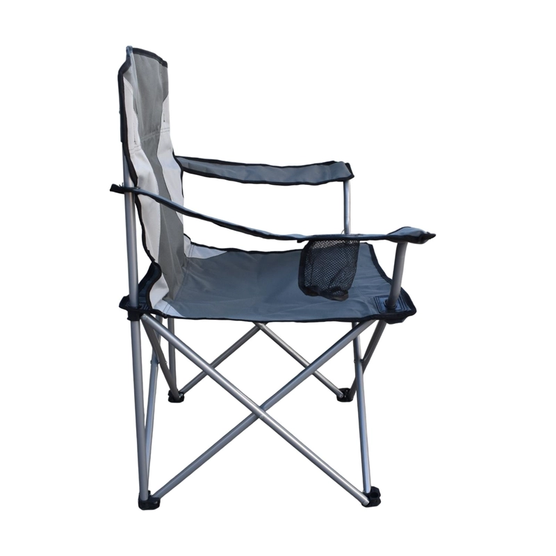 SILLA PLEGABLE CAMPING ACOLCHADA DENVER GRIS NAT GEO - 5