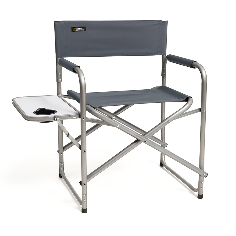 SILLA MESA PLEGABLE CAMPING DIRECTOR ADVENTURE GRIS NAT GEO - 3