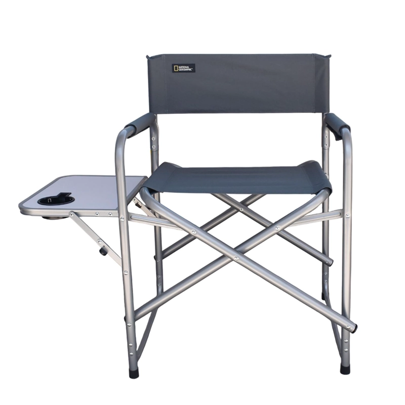 SILLA MESA PLEGABLE CAMPING DIRECTOR ADVENTURE GRIS NAT GEO - 6