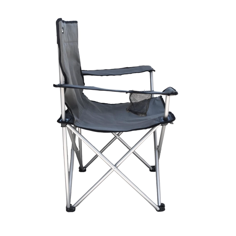 SILLA PLEGABLE CAMPING KENAI APOYABRAZOS GRIS NAT GEO - 5