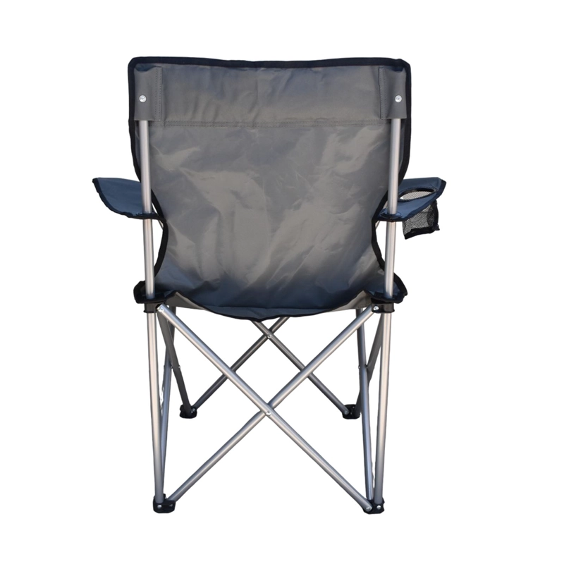 SILLA PLEGABLE CAMPING KENAI APOYABRAZOS GRIS NAT GEO - 6