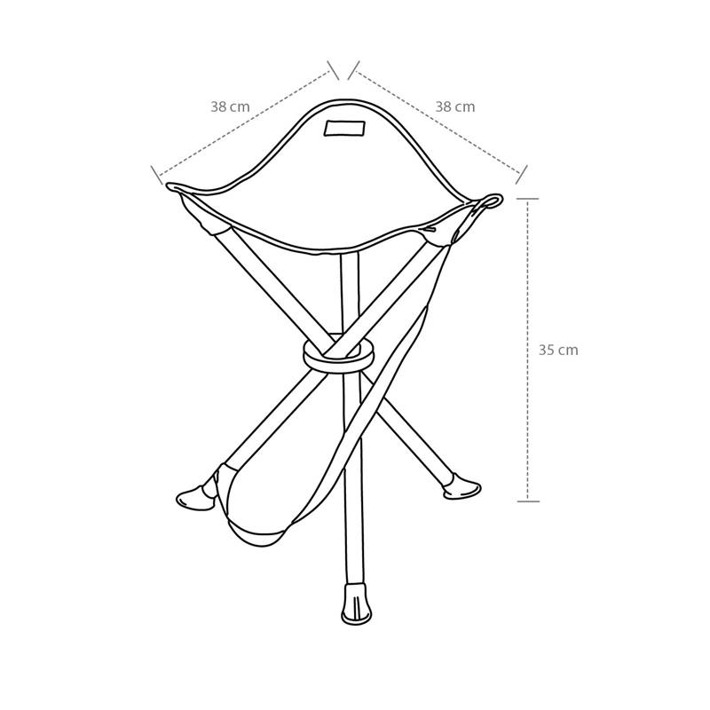 PISO PLEGABLE CAMPING NEW JERSEY AZUL NATIONAL GEOGRAPHIC - 2