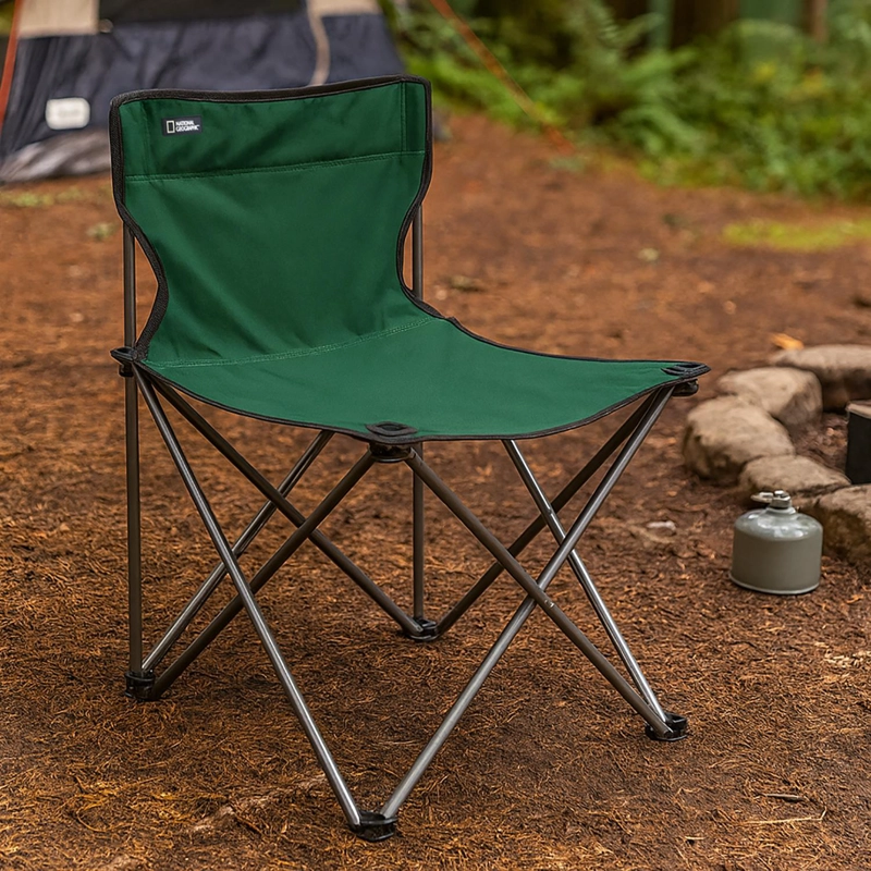 SILLA PLEGABLE CAMPING KEYWEST VERDE NATIONAL GEOGRAPHIC - 2