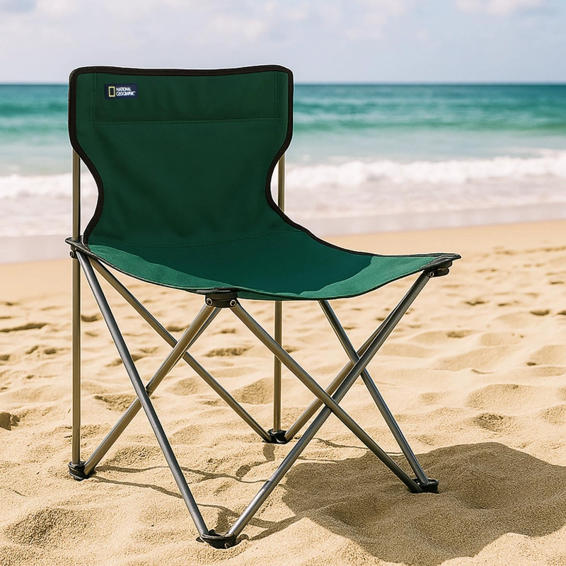 SILLA PLEGABLE CAMPING KEYWEST VERDE NATIONAL GEOGRAPHIC - 6