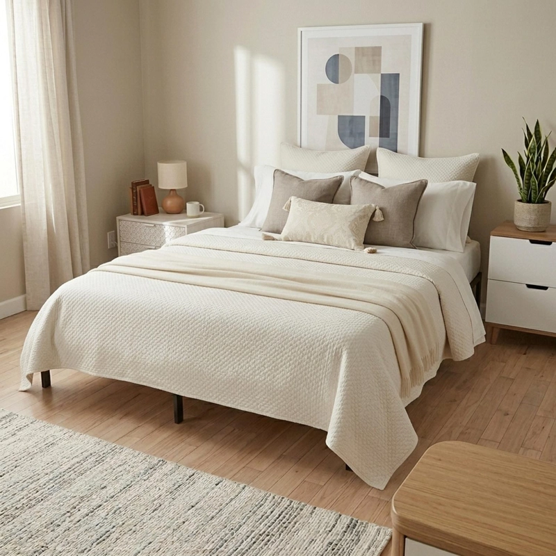 BASE DE CAMA METAL QUEEN 2,5 PLAZA 200X150X36 NEGRO AIRHOUSE - 8