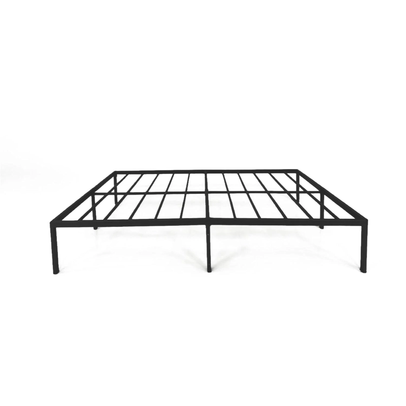 BASE DE CAMA METAL QUEEN 2,5 PLAZA 200X150X36 NEGRO AIRHOUSE - 9