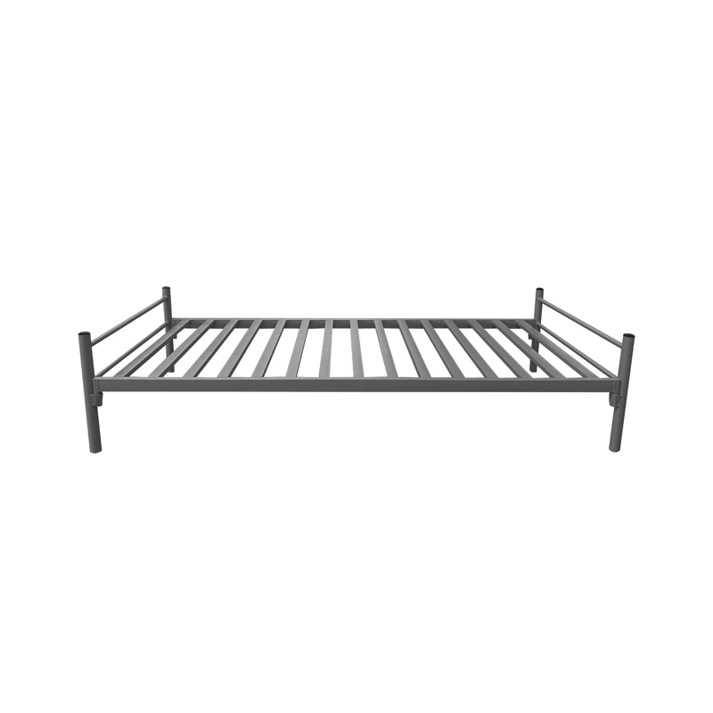 CAMA METALICA SINGLE 1 PLAZA 200X90X45,6CM GRIS AIRHOUSE - 1