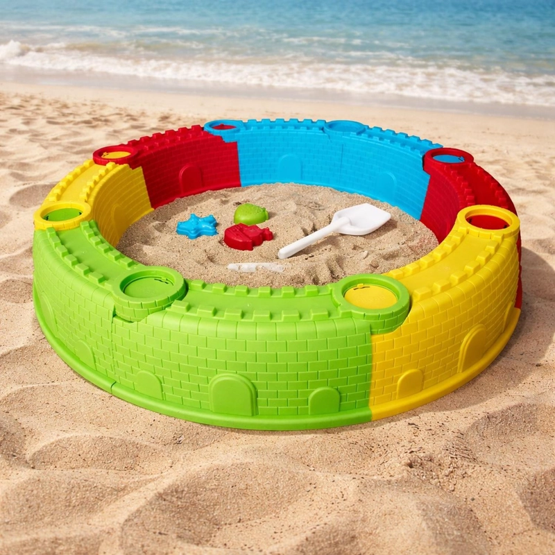 ARENERO BLOQUES PLASTICOS MULTICOLOR 88X88X14,5CM GAME POWER - 2