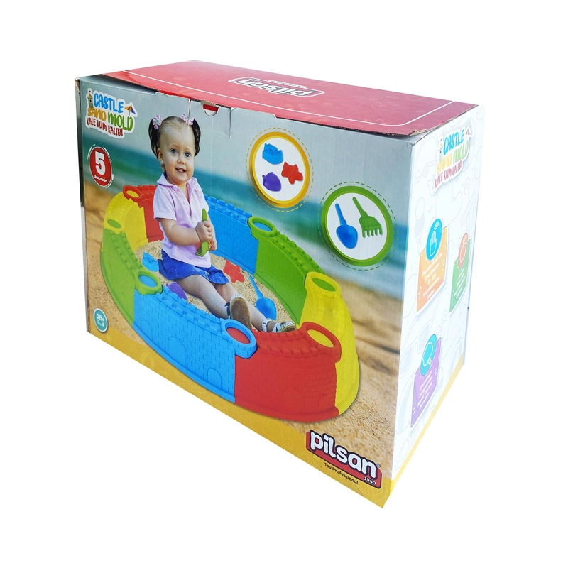ARENERO BLOQUES PLASTICOS MULTICOLOR 88X88X14,5CM GAME POWER - 6