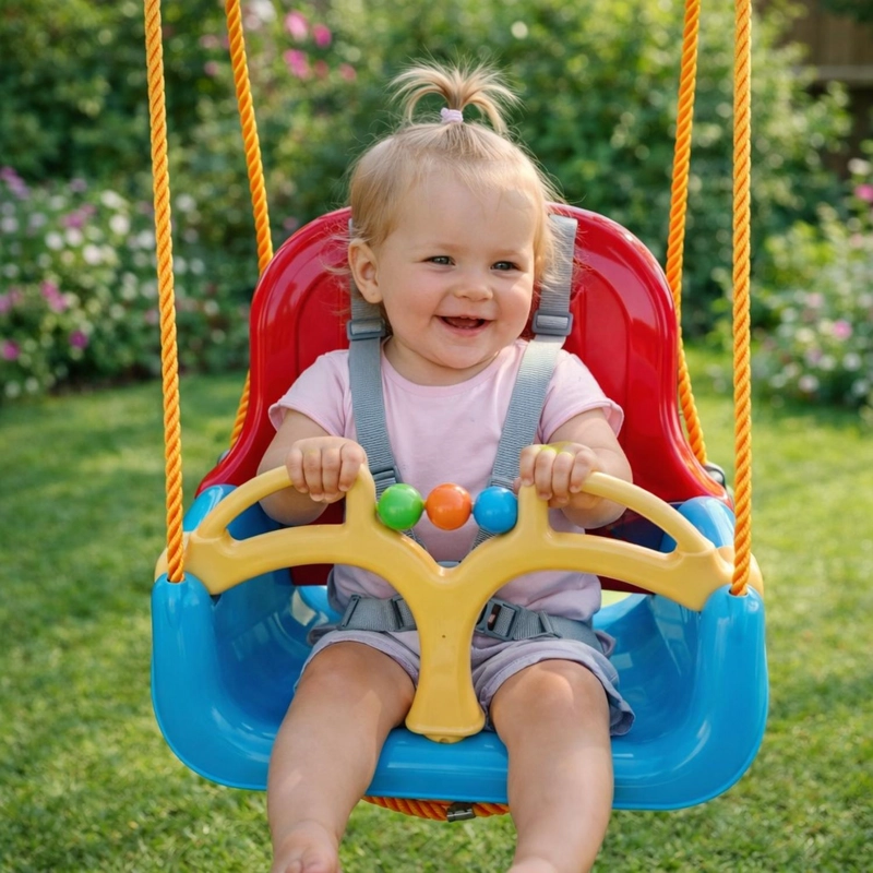 COLUMPIO SILLA 3 EN 1 CON CINTURON 35X44X37CM GAME POWER - 2