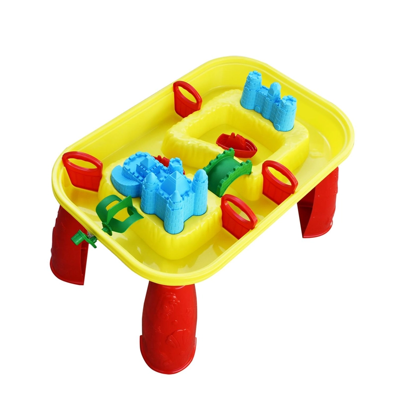 MESA DE JUEGOS AGUA Y ARENA 38 X 58 X 38 CM + 9 ACCESORIOS - 1