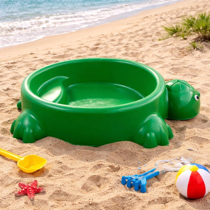 ARENERO PLASTICO PARA NIÑOS CON TAPA 85X121X33CM GAME POWER - 2