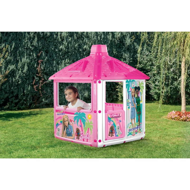 CASA DE JUEGOS BARBIE 135X104X104 CM DOLU - 3