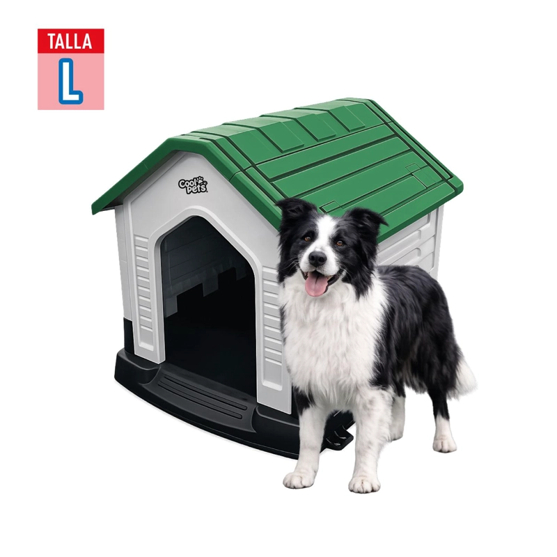 CASA PARA PERRO GRANDE VERDE COOLPET 84X69X76CM - 3