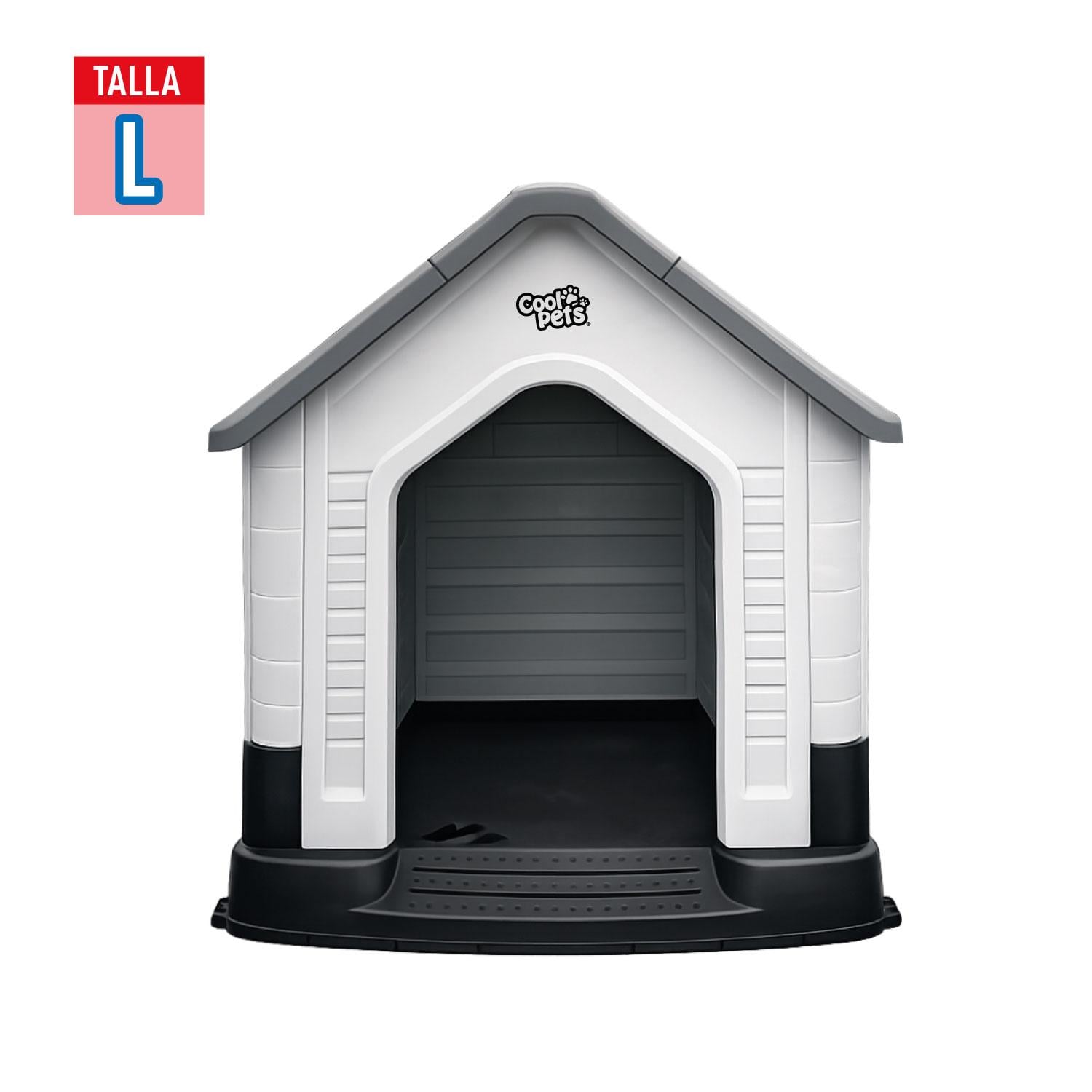 CASA PARA PERRO GRANDE GRIS COOLPET 84X69X76CM - 4