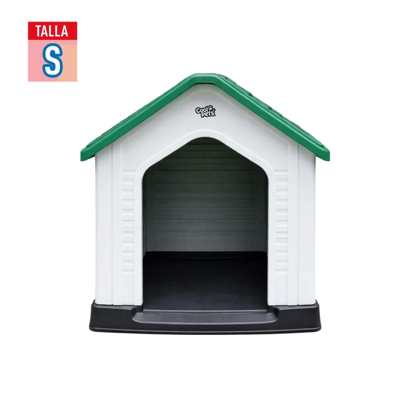 CASA PARA PERRO PEQUEÑA VERDE COOL PETS 67X52X60CM - 4
