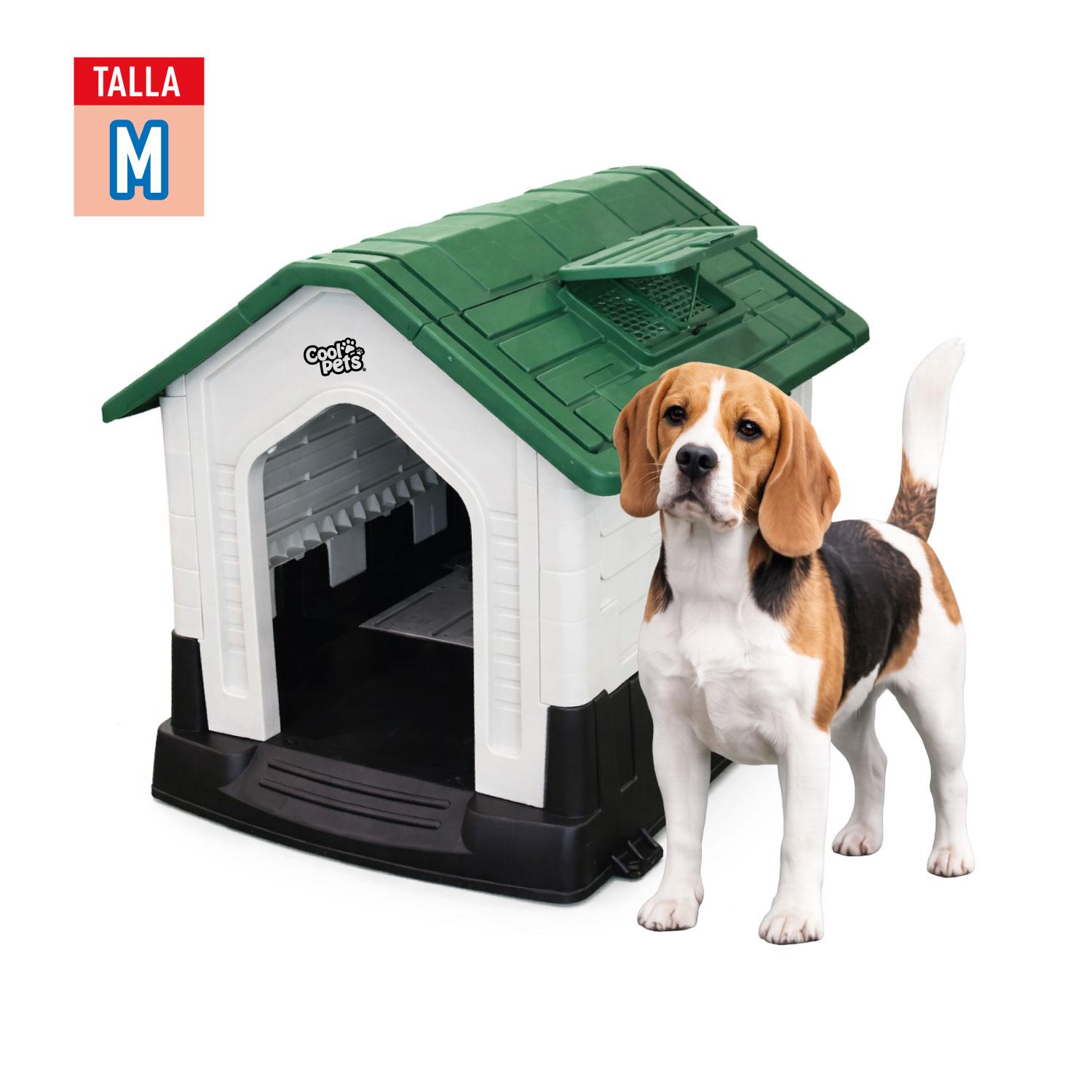 CASA PARA PERRO PEQUEÑA VERDE COOL PETS 73X60X66CM - 3