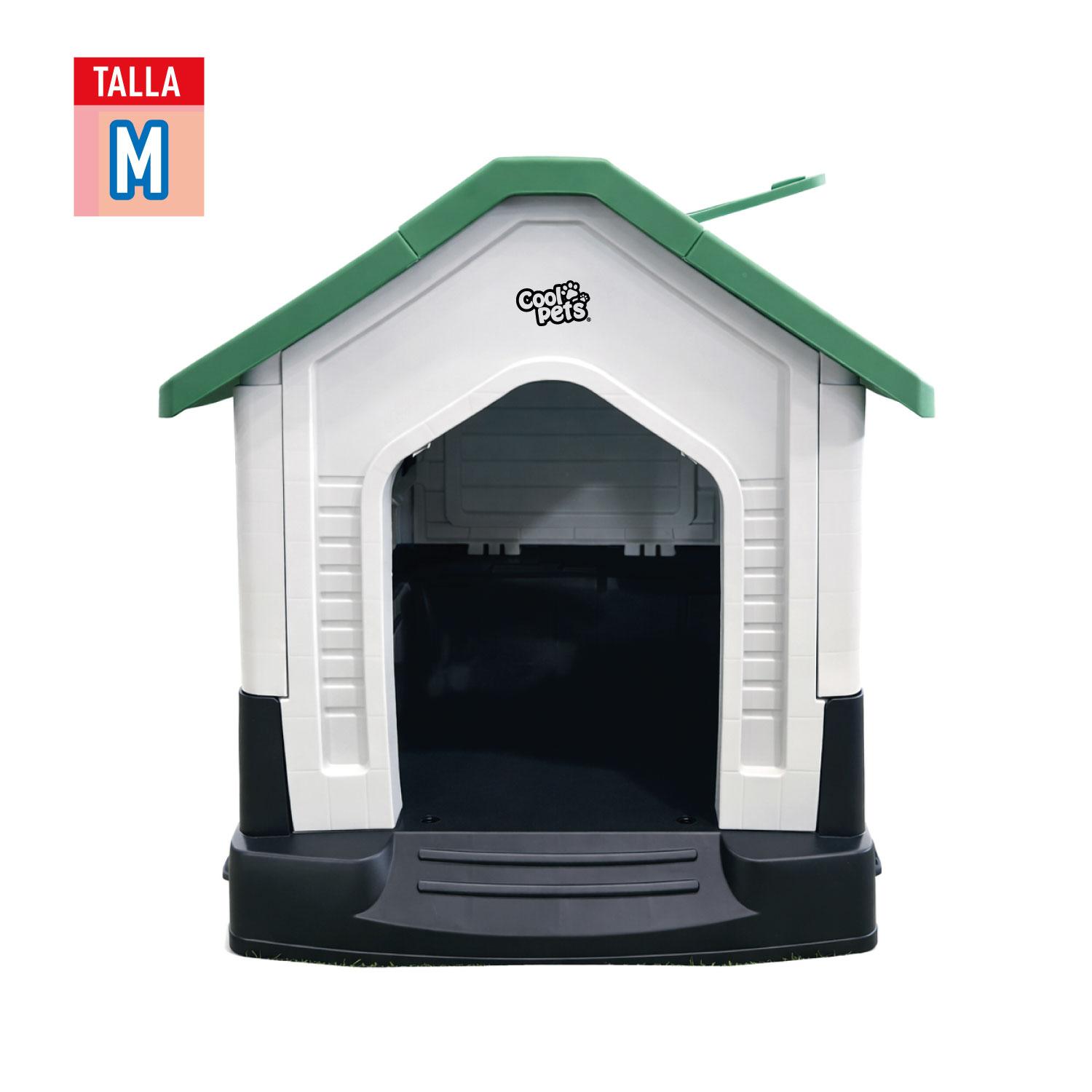 CASA PARA PERRO PEQUEÑA VERDE COOL PETS 73X60X66CM - 4