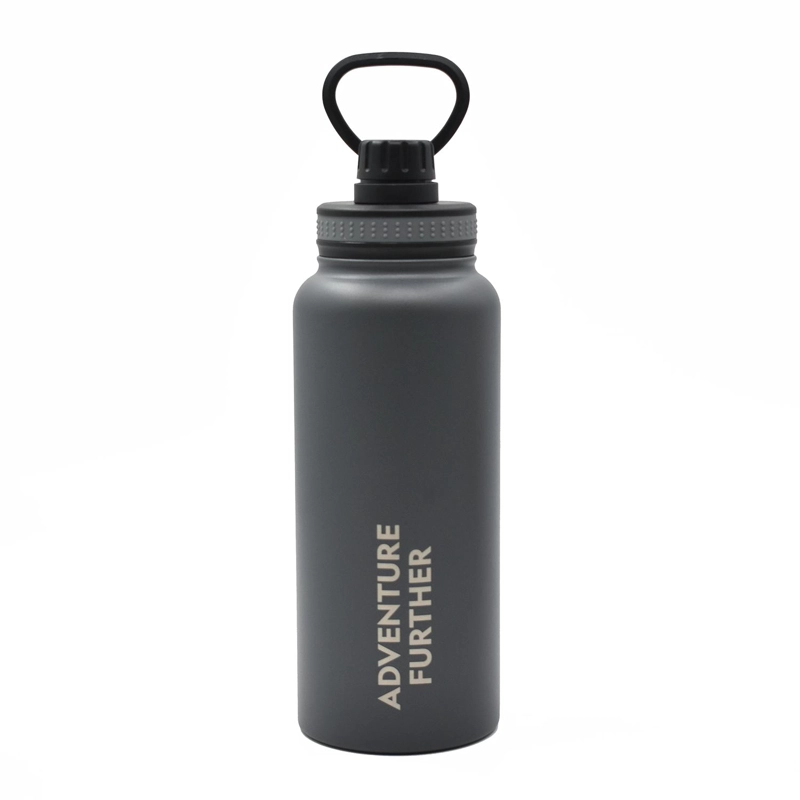 BOTELLA METALICA TE RMICA INSULADA 1LT GRIS NAT GEO - 2