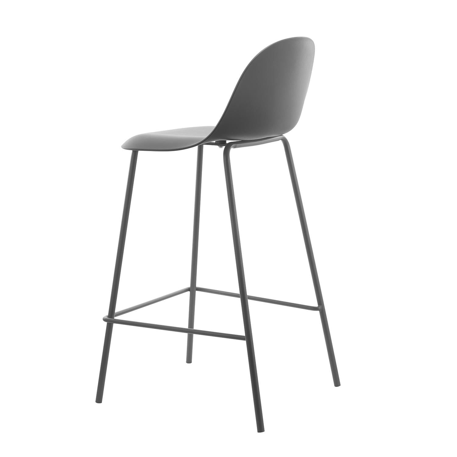 PISO TABURETE SILLA ALTA BAR COCINA EIRA 65CM GRIS - 4