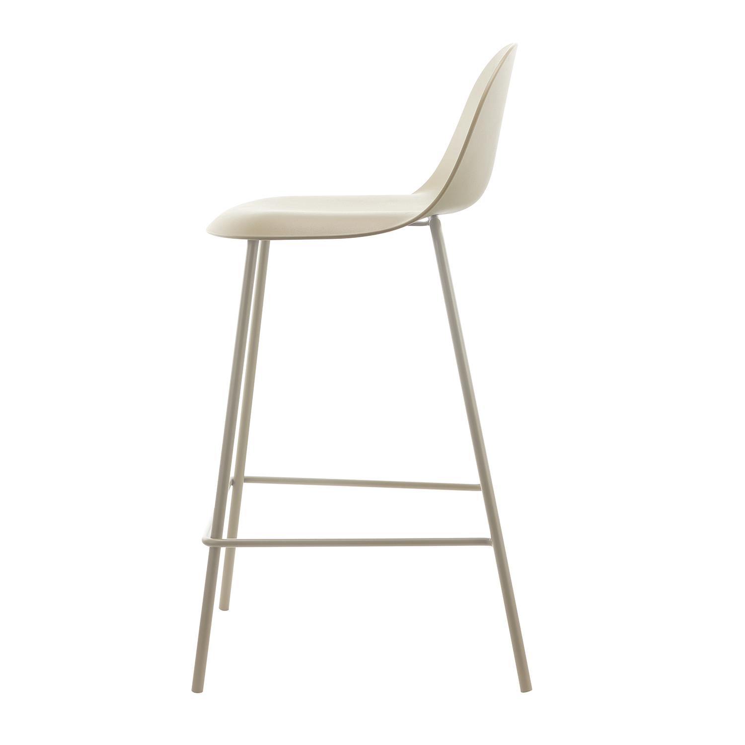 PISO TABURETE SILLA ALTA BAR COCINA EIRA 65 CM BEIGE - 3