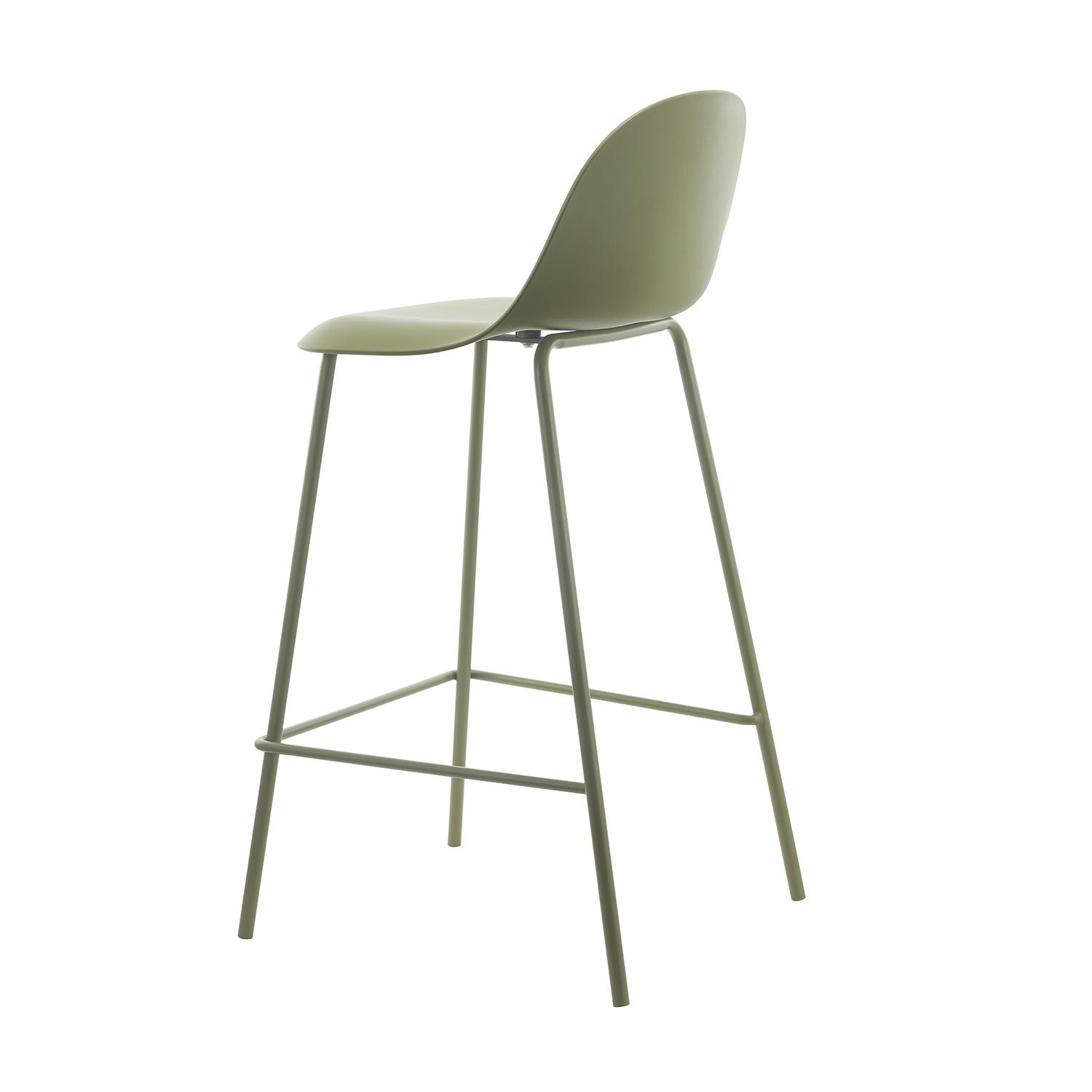 PISO TABURETE SILLA ALTA BAR COCINA EIRA 65CM VERDE - 4