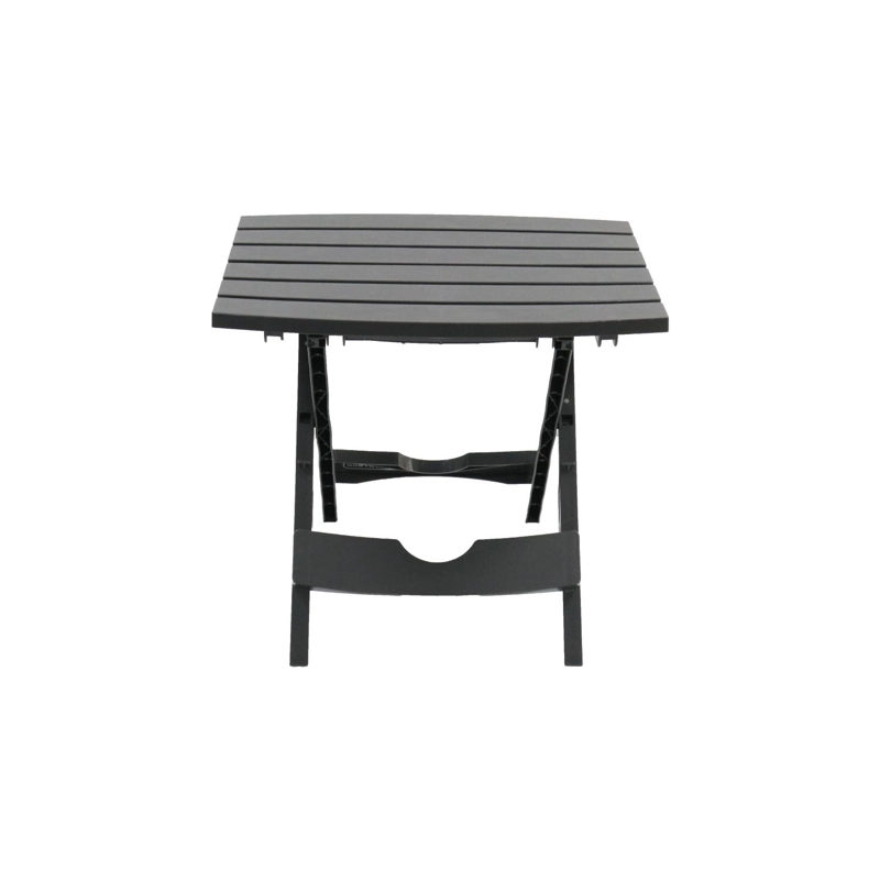 MESA AUXILIAR PLEGABLE PLASTICA DISEÑO MADERA GRIS NORTHWEST - 3