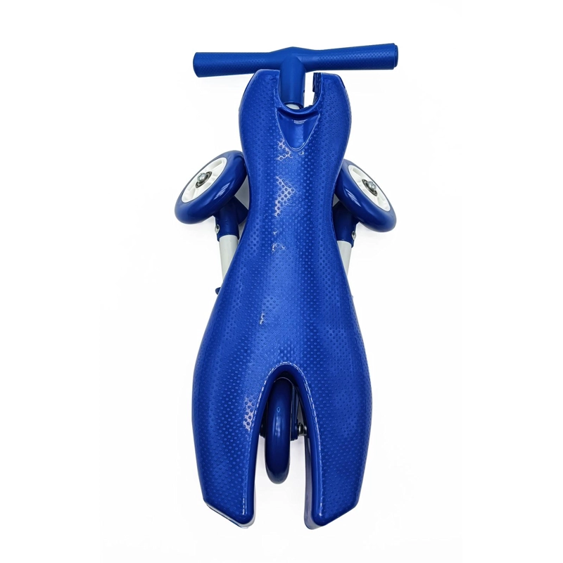 TRICICLO BICICLETA APRENDIZAJE PLEGABLE SIN PEDALES AZUL BEX - 5