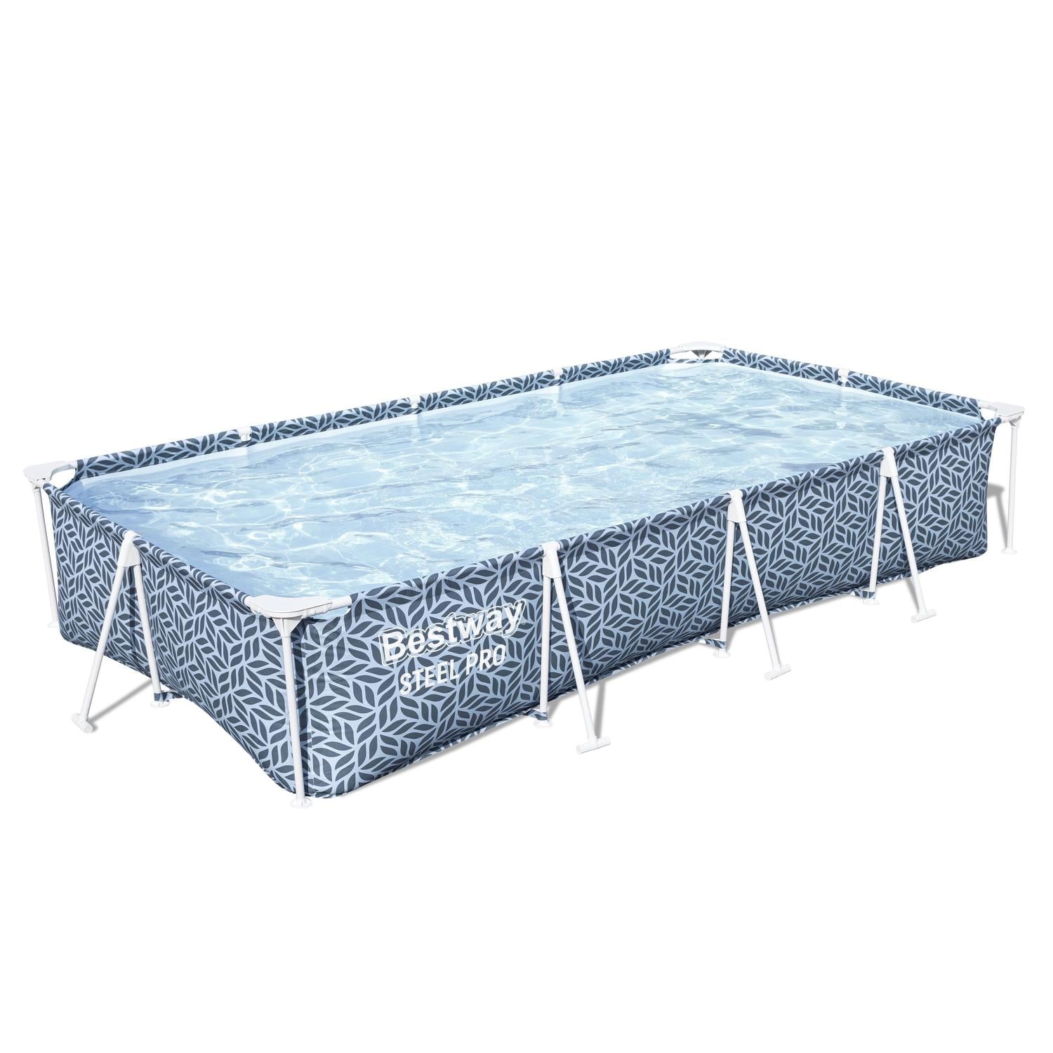 PISCINA BESTWAY RECTANGULAR STEELPRO DISEÑO 3.66MX2.01MX66 CM - 4