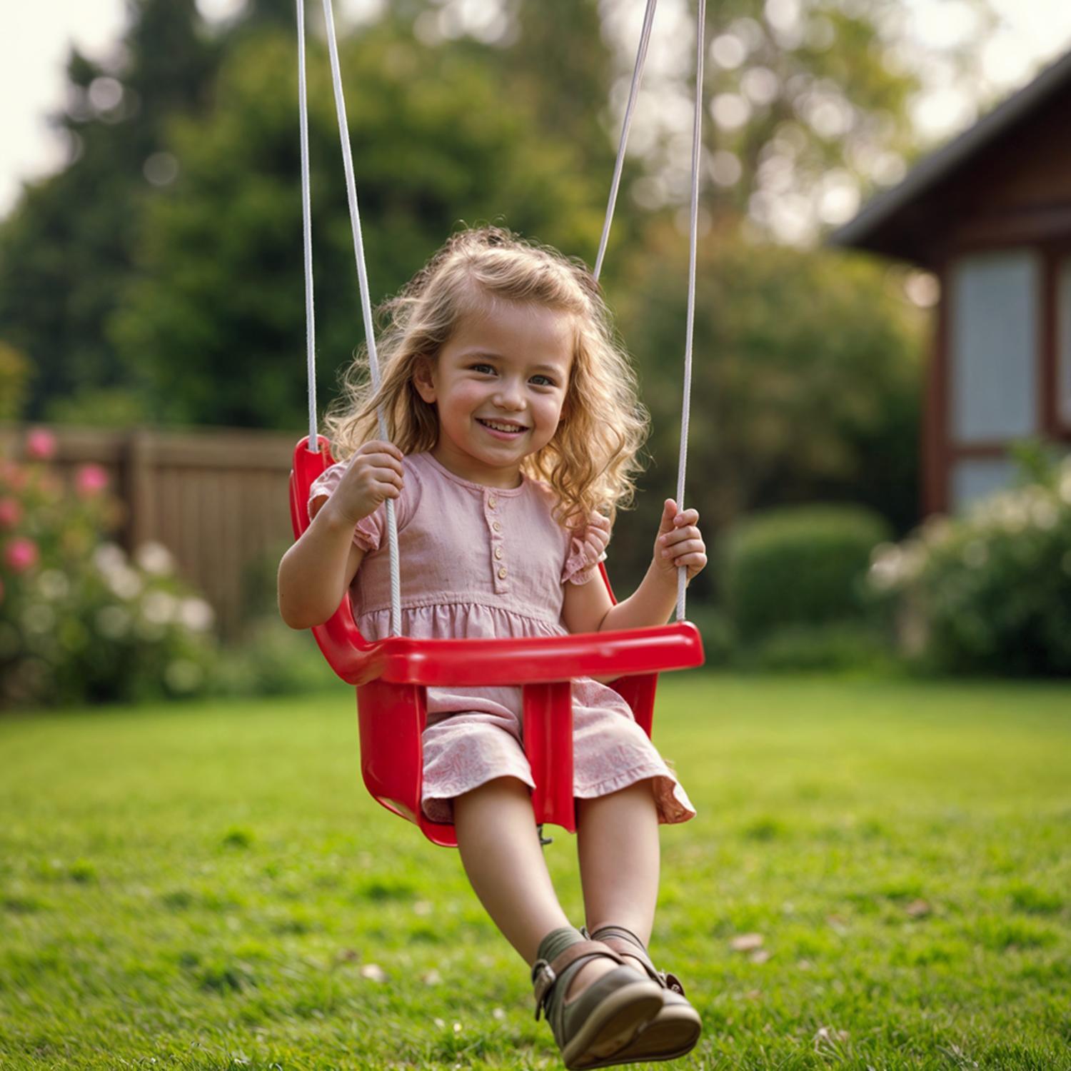 COLUMPIO PARA NIÑOS CON CINTURON SEGURIDAD 40 X44X36CM DOLU - 3
