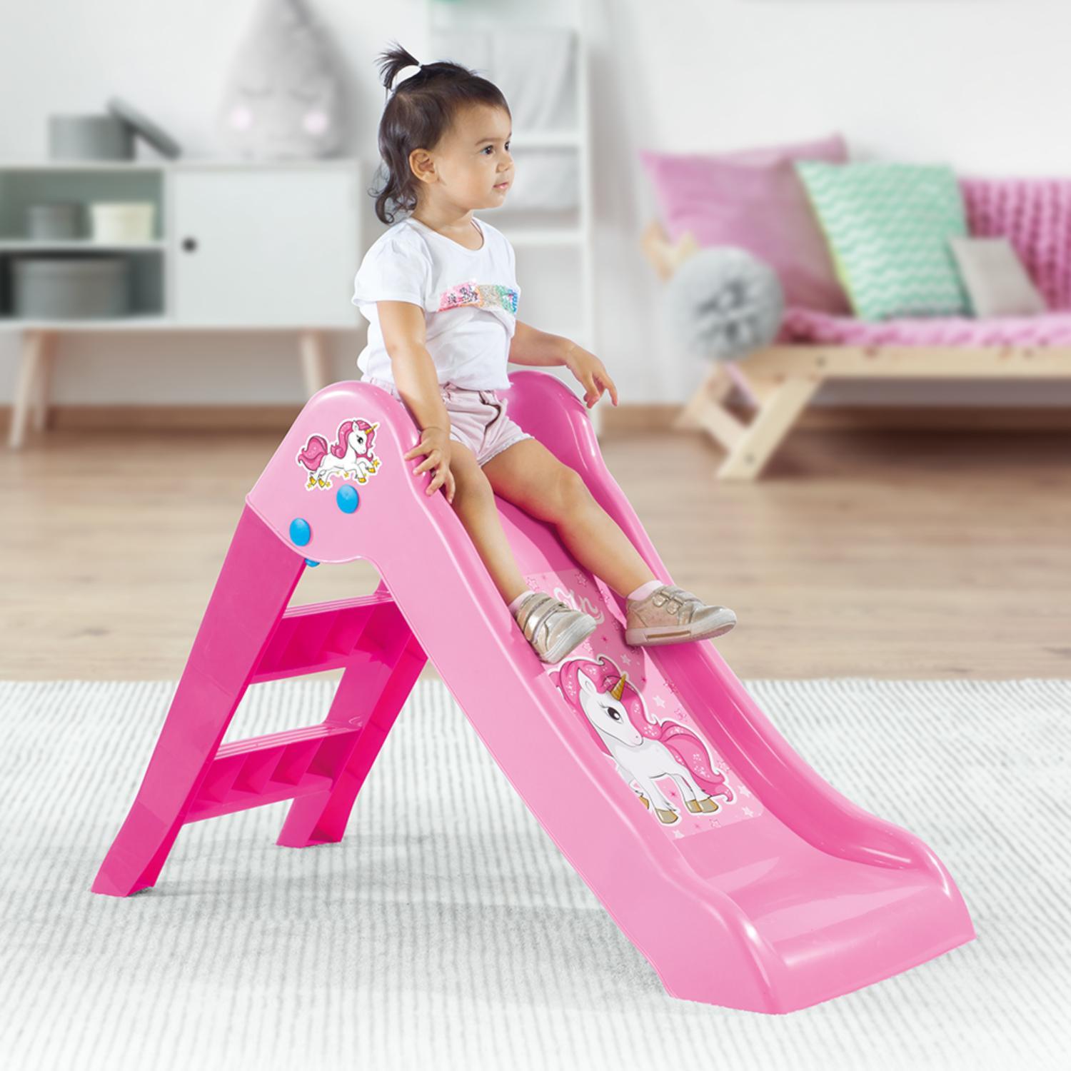 RESBALIN TOBOGAN UNICORNIO 70 X 111 X 47 CM DOLU - 2