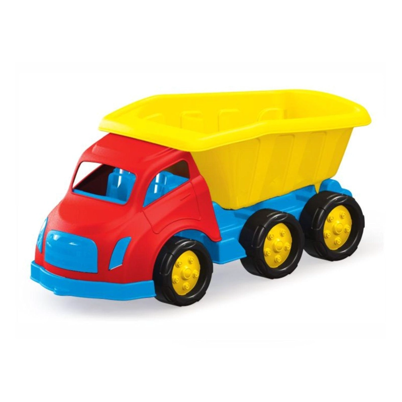 CAMION TOLVA JUGUETE ROJO AMARILLO 69CM DOLU - 3