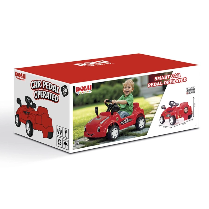 AUTO A PEDALES SMART PARA NIÑOS DOLU - 4