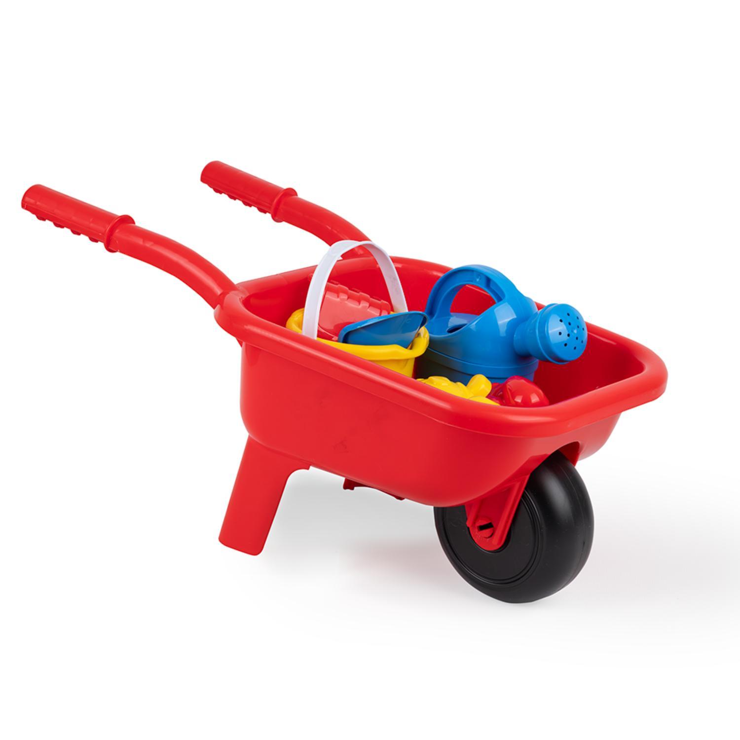 SET BALDES PLAYA PARA NIÑOS CARRETILLA + 5 ACCESORIOS DOLU - 4