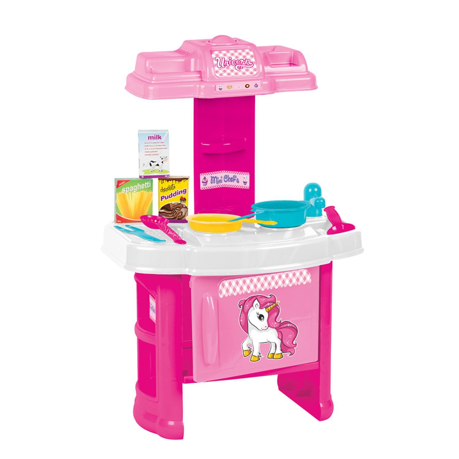 COCINA UNIRCORNIO 64X27X41 CM. + 19 ACCESORIOS. DOLU - 1