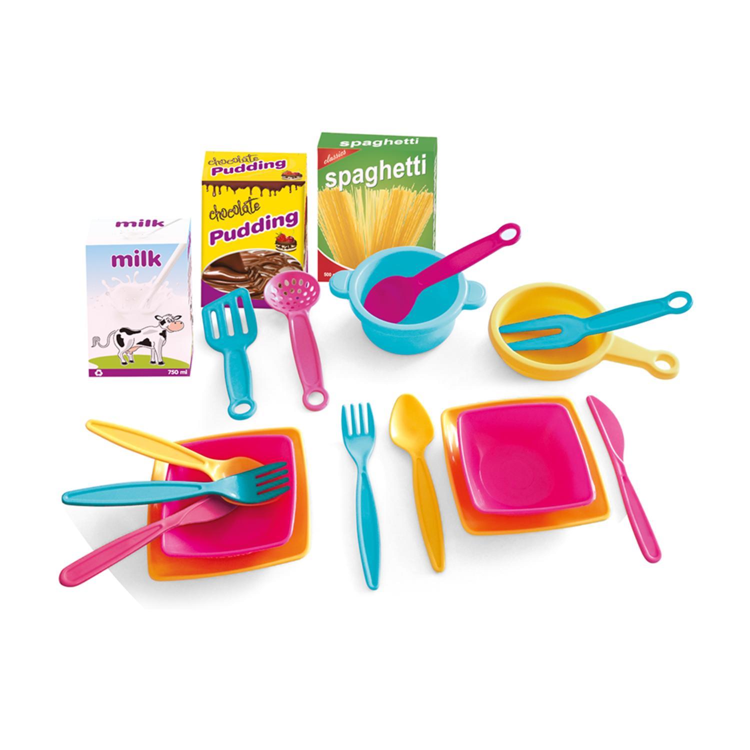 COCINA UNIRCORNIO 64X27X41 CM. + 19 ACCESORIOS. DOLU - 3