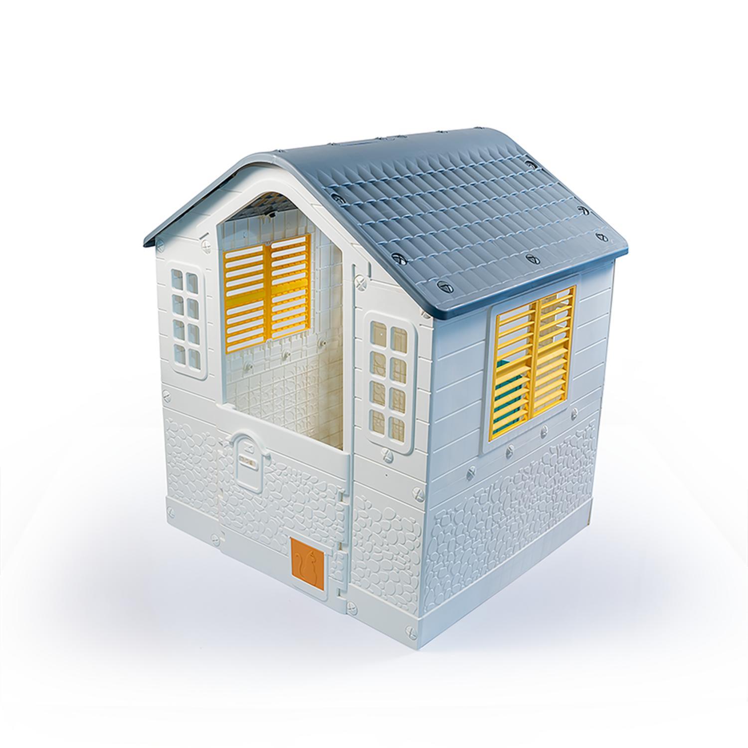 CASA DE JUEGO BLANCA GRIS 109 X 95 X 87.5 CM DOLU - 3