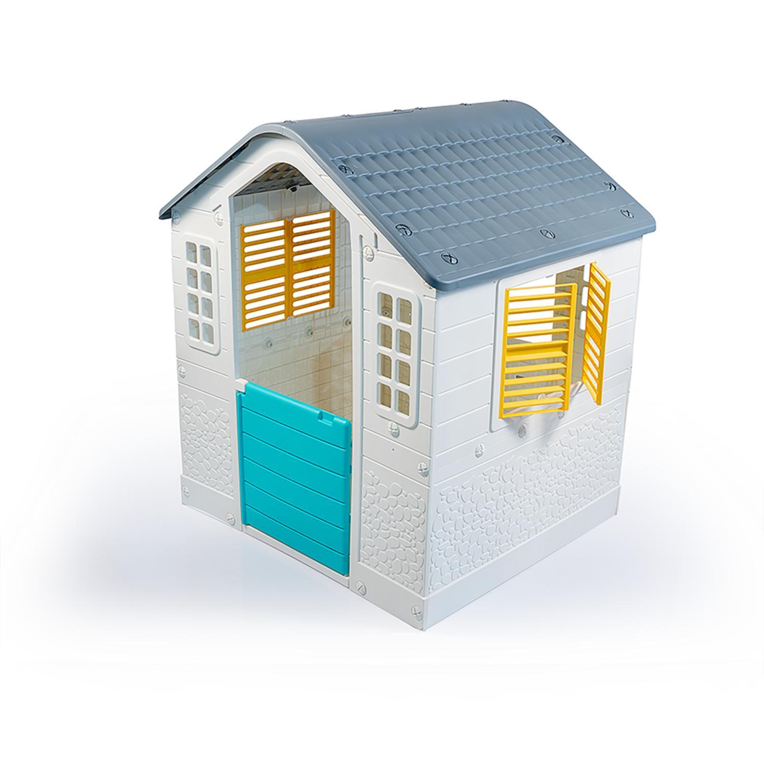 CASA DE JUEGO BLANCA GRIS 109 X 95 X 87.5 CM DOLU - 4