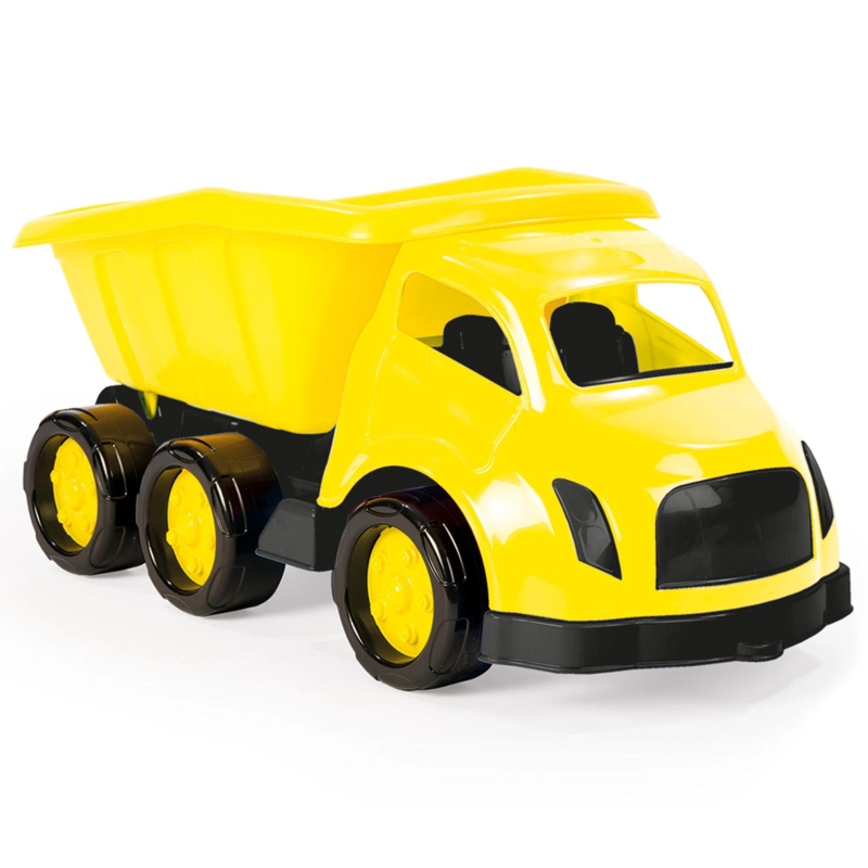 CAMION TOLVA JUGUETE AMARILLO NEGRO 69CM DOLU - 1