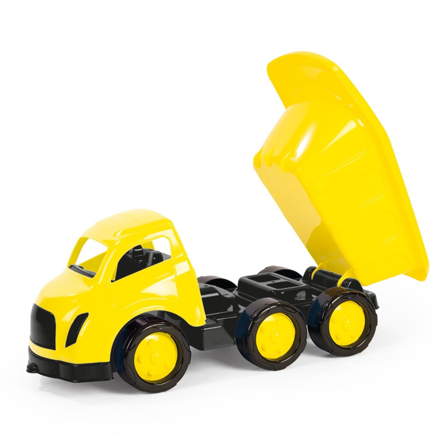 CAMION TOLVA JUGUETE AMARILLO NEGRO 69CM DOLU - 2