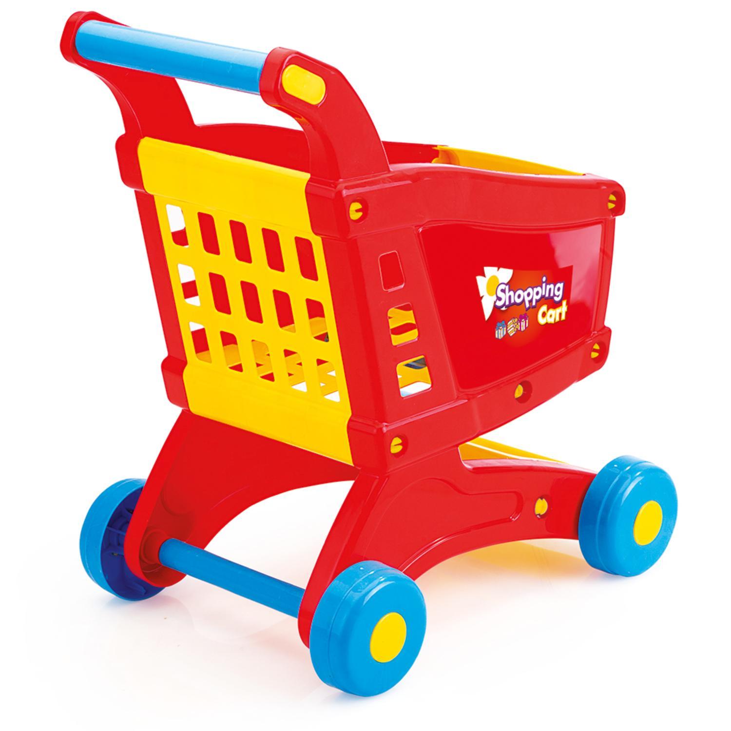 CARRITO COMPRA SUPERMERCADO JUGUETE MULTICOLOR 48X30X40CM - 3