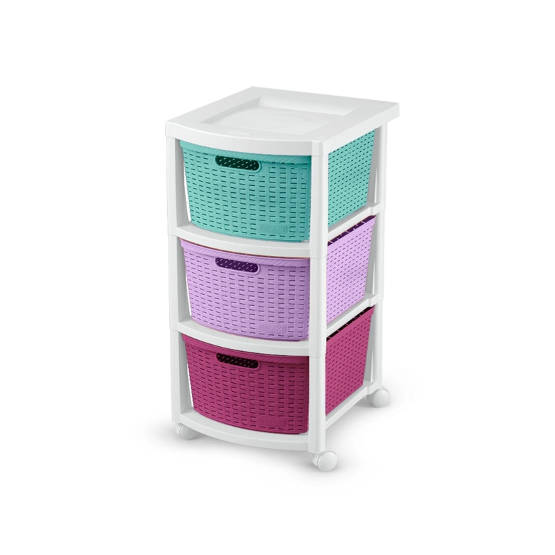 CAJONERO RATTAN 3C INFANTIL RIMAX - 1