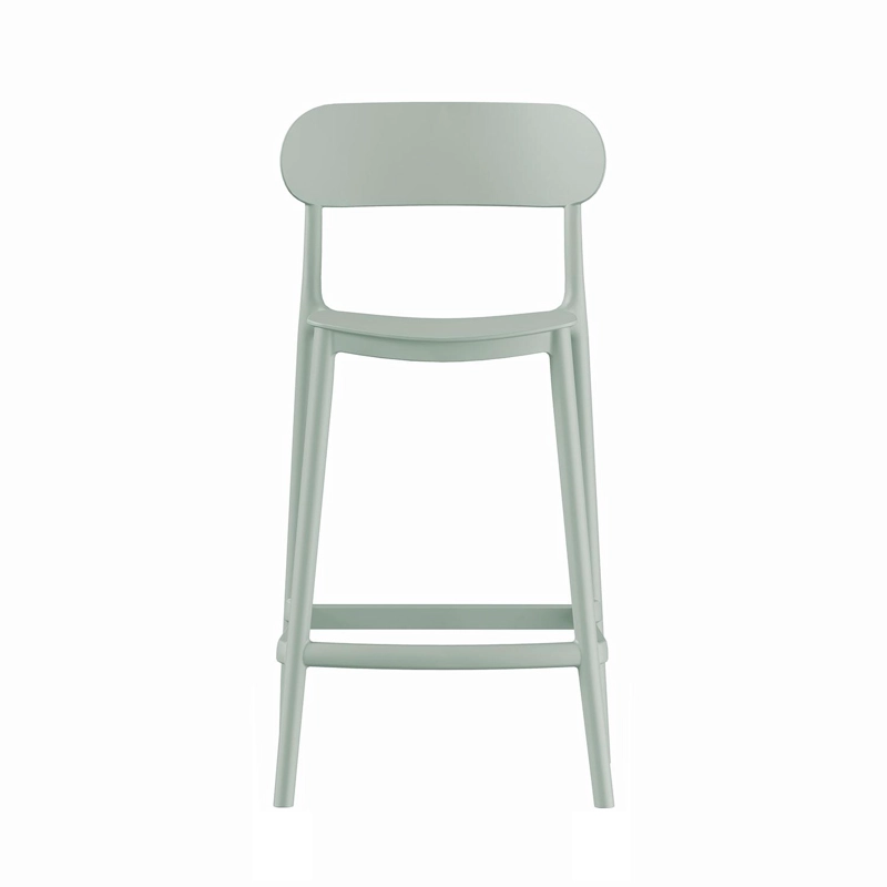 PISO TABURETE SILLA ALTA BAR COCINA OSLO 65CM GRIS VERDE - 3