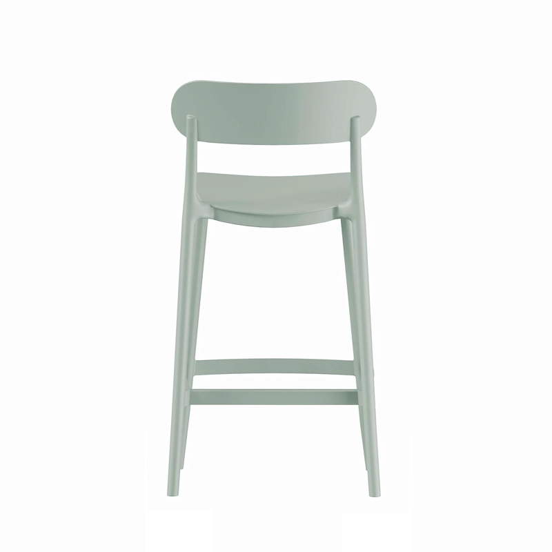 PISO TABURETE SILLA ALTA BAR COCINA OSLO 65CM GRIS VERDE - 5