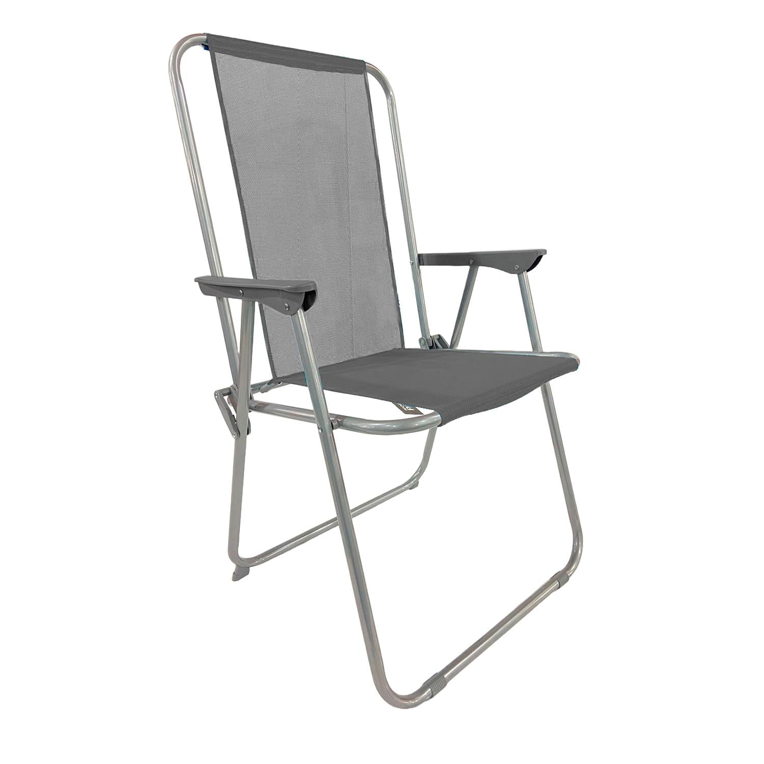 SILLA DE PLAYA GRAY BEACH GRIS 88X54X47CM NORTHPAK - 2