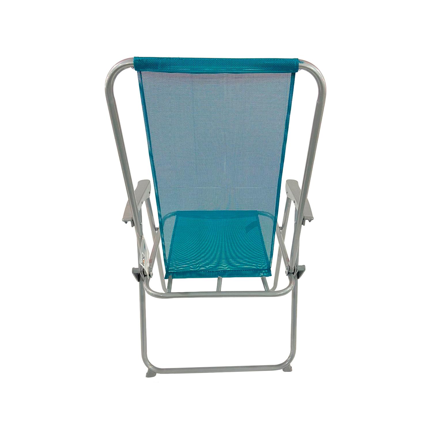 SILLA DE PLAYA BLUE BEACH AZUL 88X54X47CM NORTHPAK - 5